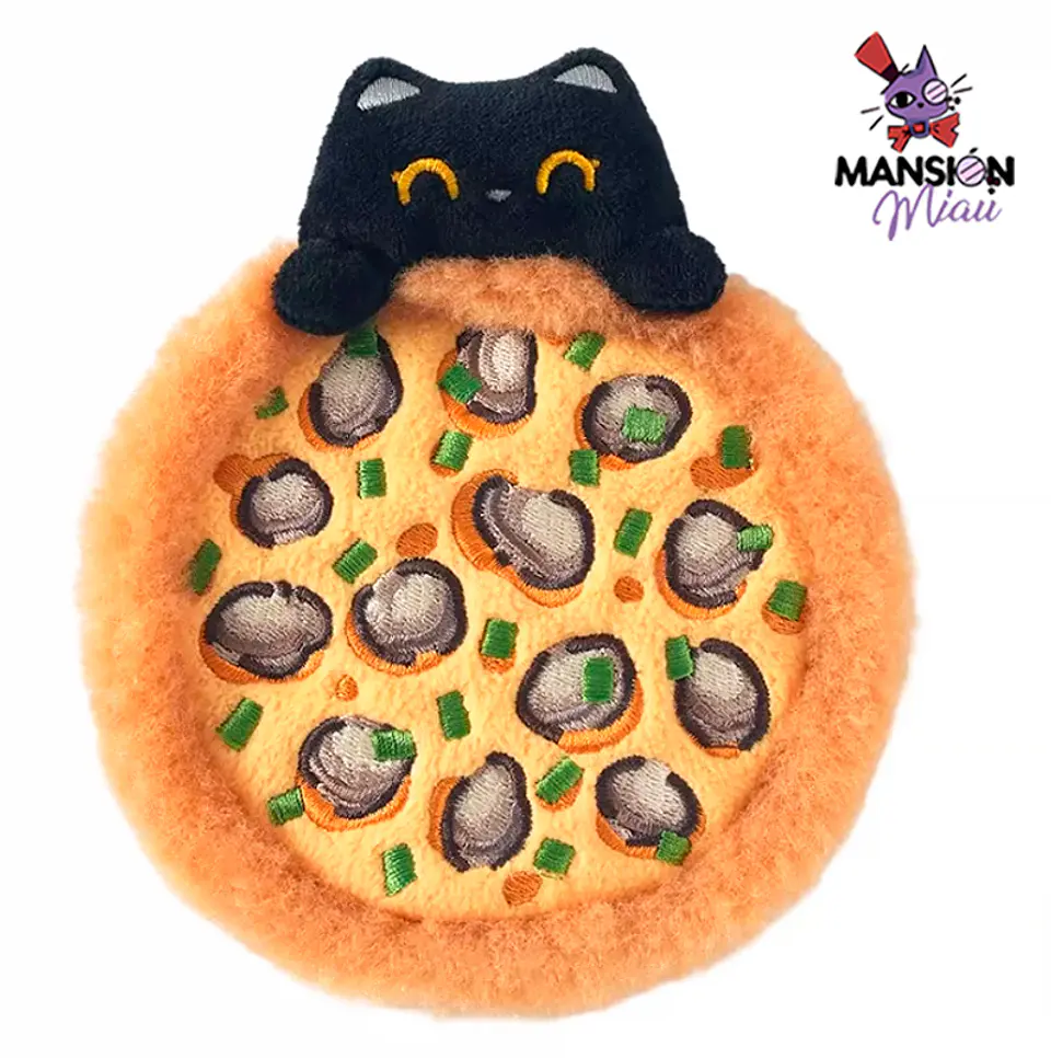 PELUCHE GATITO SIENDO COMIDA 5