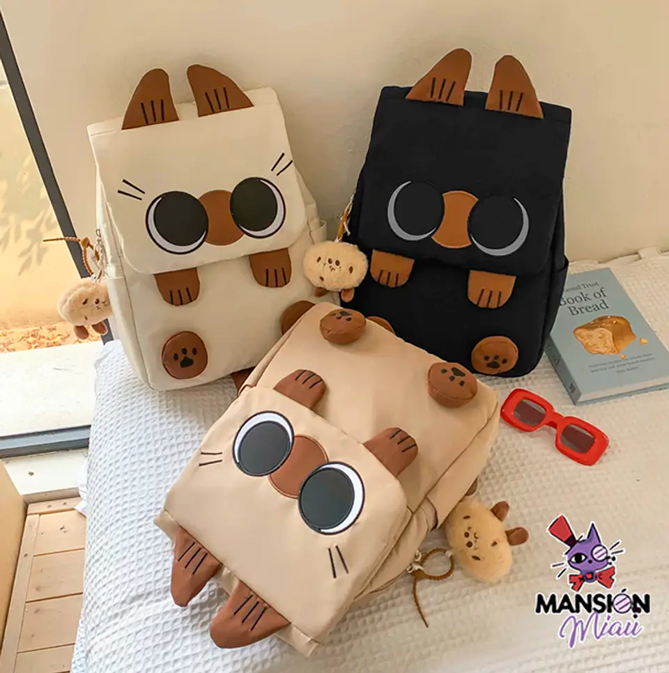 MOCHILA GATITO CUTE CARTOON  1