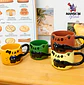 TAZA APILABLE CERAMICA GATO NEGRO MIAO - Miniatura 2