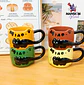 TAZA APILABLE CERAMICA GATO NEGRO MIAO - Miniatura 1