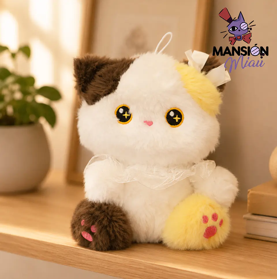 PELUCHE GATO CON BLONDA 3