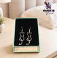 AROS GATITO BAÑADOS EN PLATA - Miniatura 2