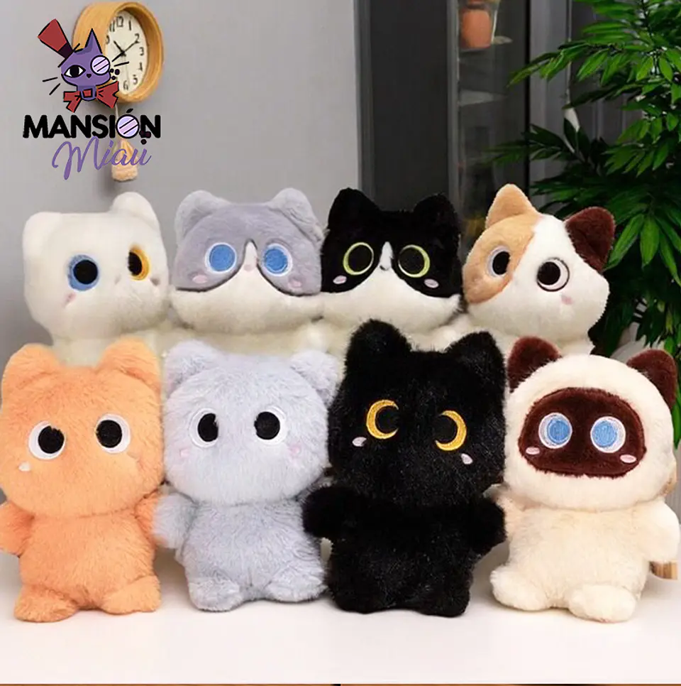 PELUCHE GATITO KAWAII RAZAS 1