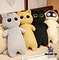 PELUCHE TIPO COJÍN GATO ALARGADO 45CM - Miniatura 1