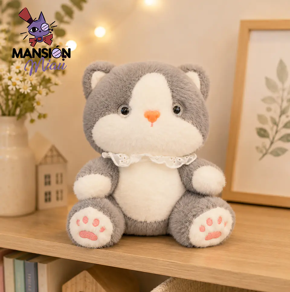 PELUCHE GATO CON BLONDA 5