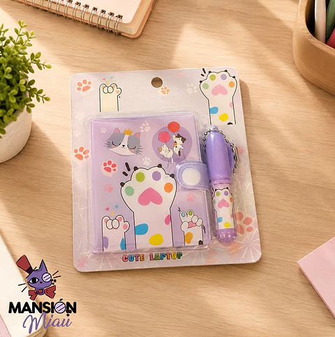 LIBRETA FORRADA CON LAPIZ CHICA