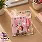 LIBRETA FORRADA CON LAPIZ CHICA - Miniatura 3