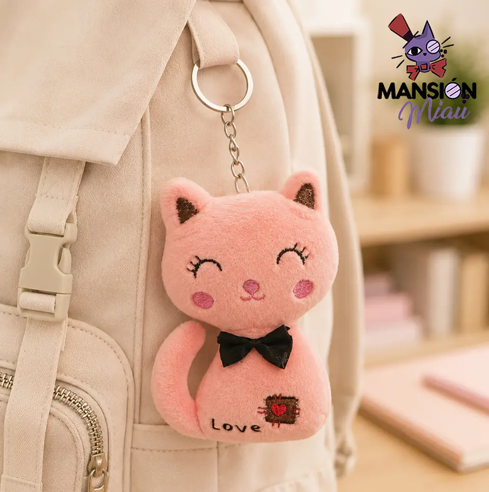 BAG CHARM GATA CON HUMITA 3