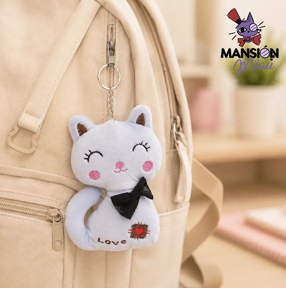 BAG CHARM GATA CON HUMITA 4
