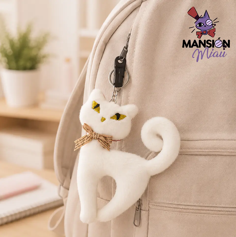 BAG CHARM GATA ESTILOSA  2