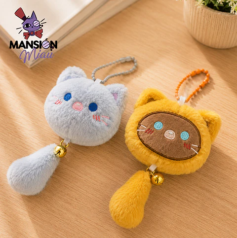 BAG CHARM GATITO COLA CASCABEL 