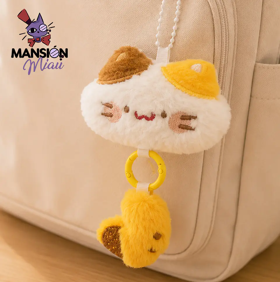 BAG CHARM GATITO COLA COLGANDO  3