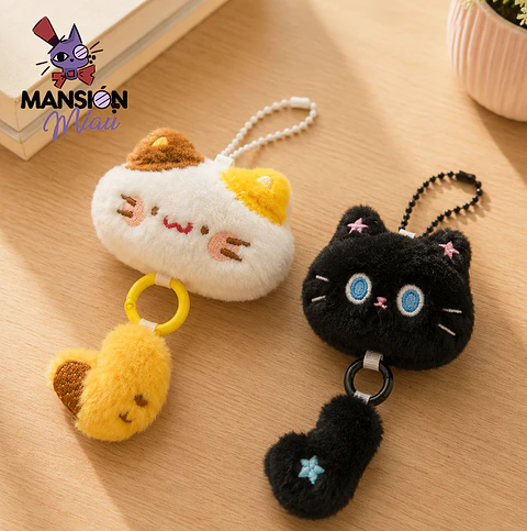 BAG CHARM GATITO COLA COLGANDO 