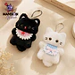 BAG CHARM GATITO CON BABERO  - Miniatura 1