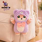 BAG CHARM GATO DISFRAZADO MOFUSAN  - Miniatura 3