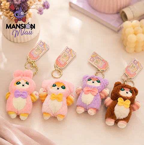 BAG CHARM GATO DISFRAZADO MOFUSAN 