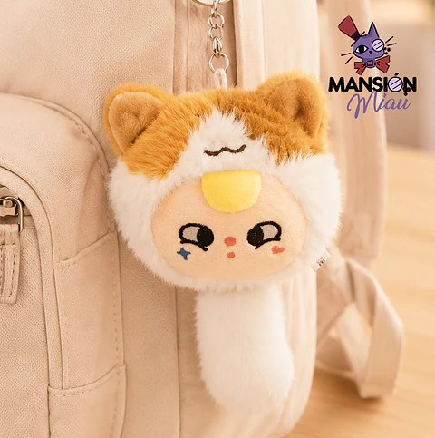 BAG CHARM HUMANO DISFRAZADO DE GATO