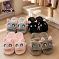 PANTUFLA DE FELPA ABIERTA CARA DE GATITO  - Miniatura 1