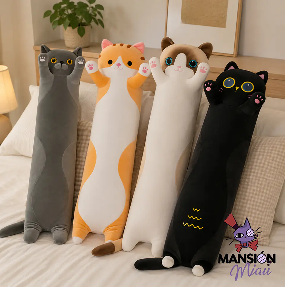 PELUCHE GATO BATON GRANDE 1