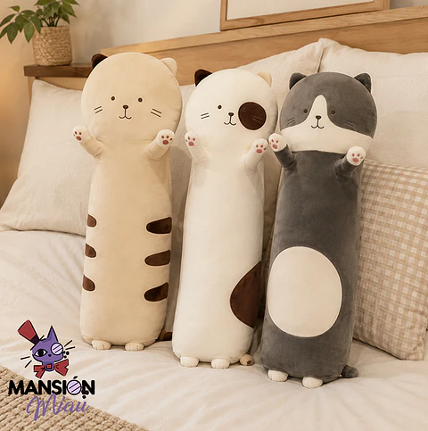PELUCHE GATO BATON 65 CM