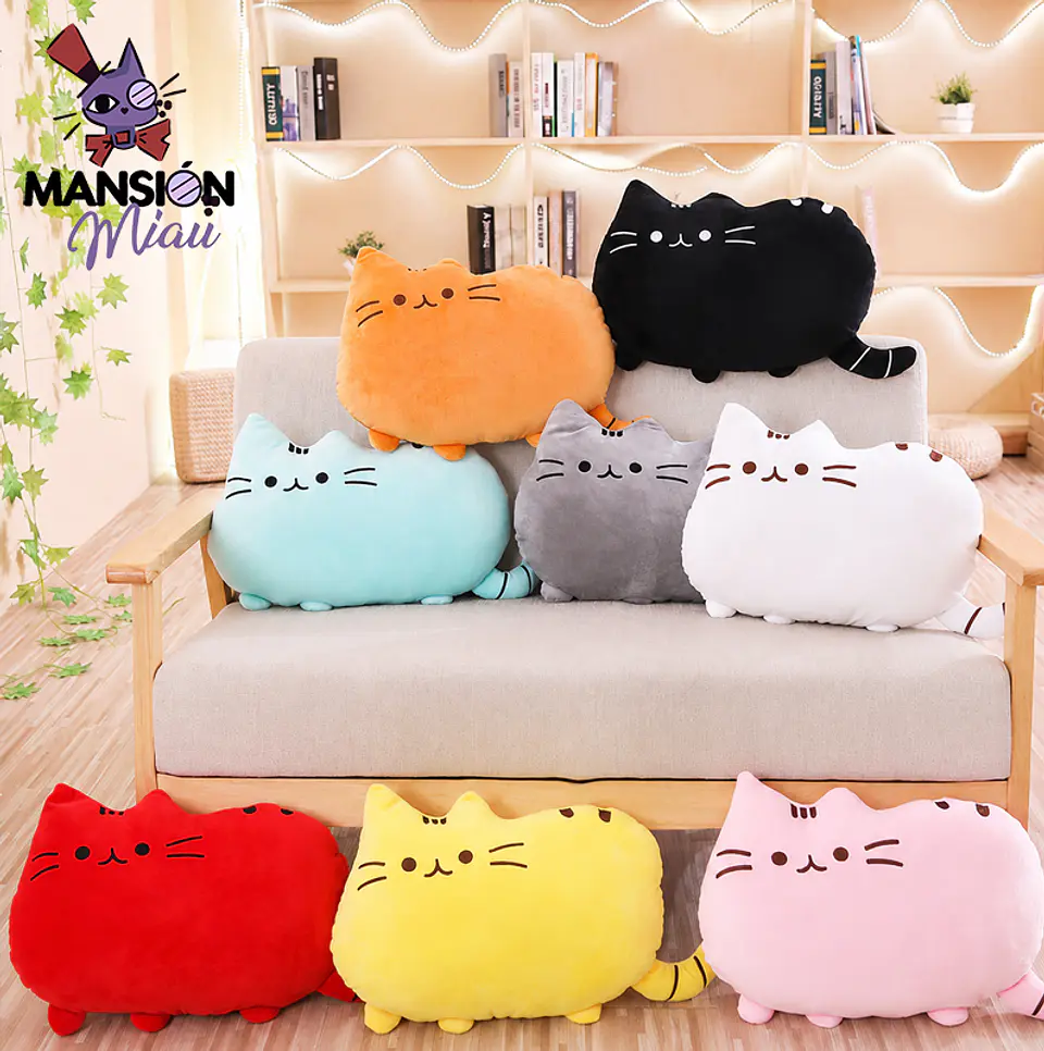 PELUCHE COJIN GATO PUSHEEN 40X30 1