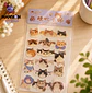 STICKER CABECITAS DE GATO RELIEVE - Miniatura 3