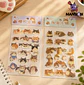 STICKER CABECITAS DE GATO RELIEVE - Miniatura 1