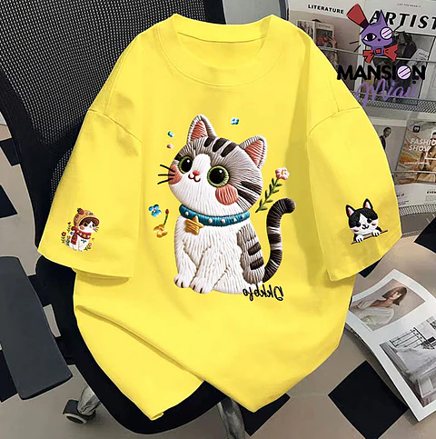 POLERA GATITO ATIGRADO