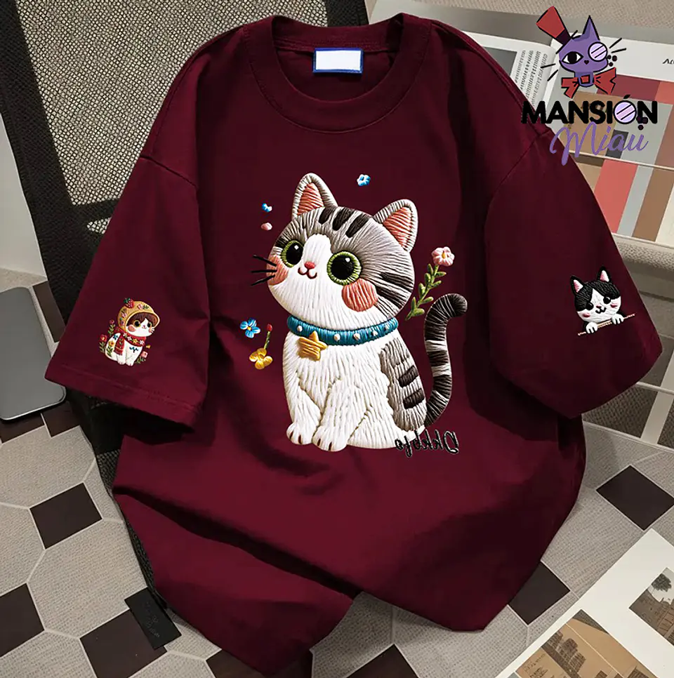 POLERA GATITO ATIGRADO 4