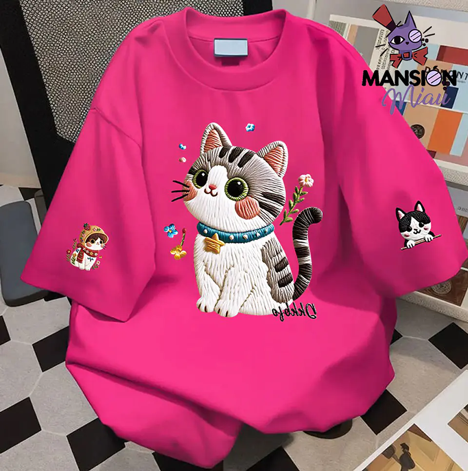 POLERA GATITO ATIGRADO 5