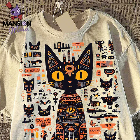 POLERA GATO EGIPCIO 