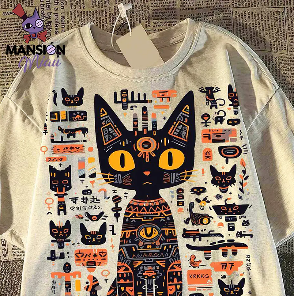 POLERA GATO EGIPCIO  2