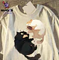 POLERA GATOS PELEANDO  - Miniatura 3