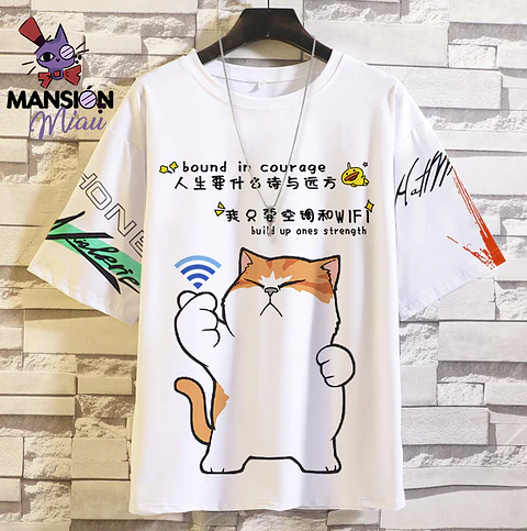 POLERA GATO WIFI 