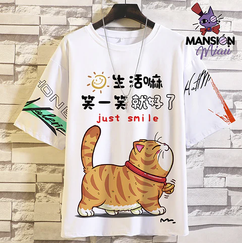 POLERA JUST SMILE 