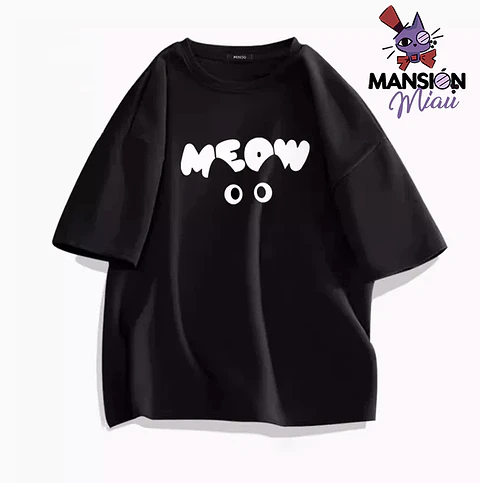 POLERA MEOW 