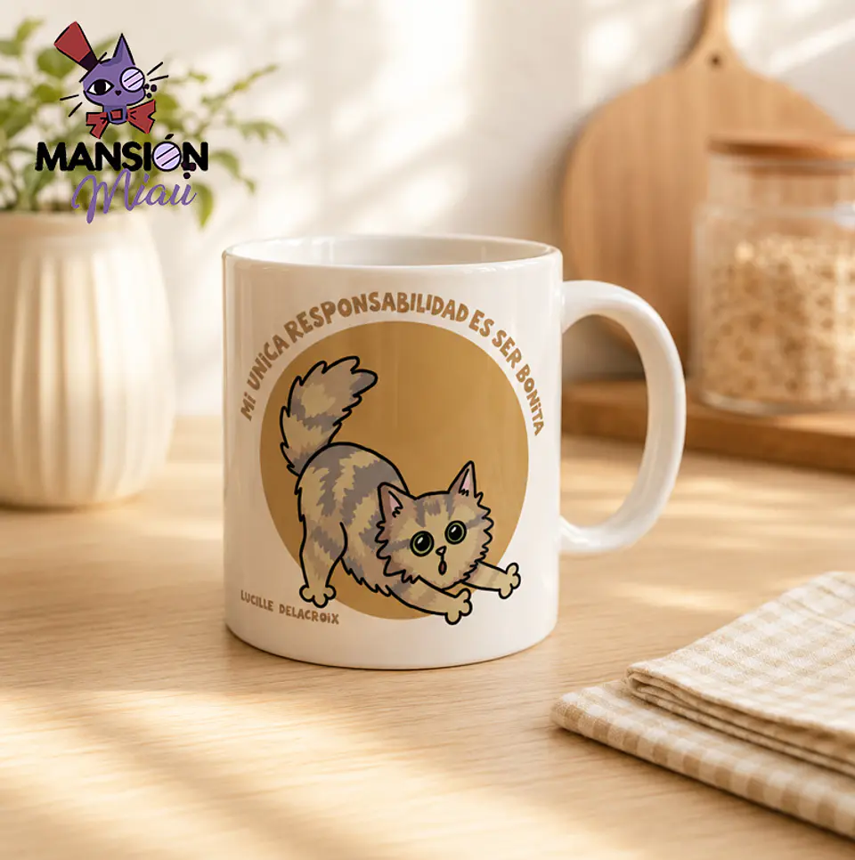 TAZÓN DISEÑO ORIGINAL MANSIÓN MIAU 10
