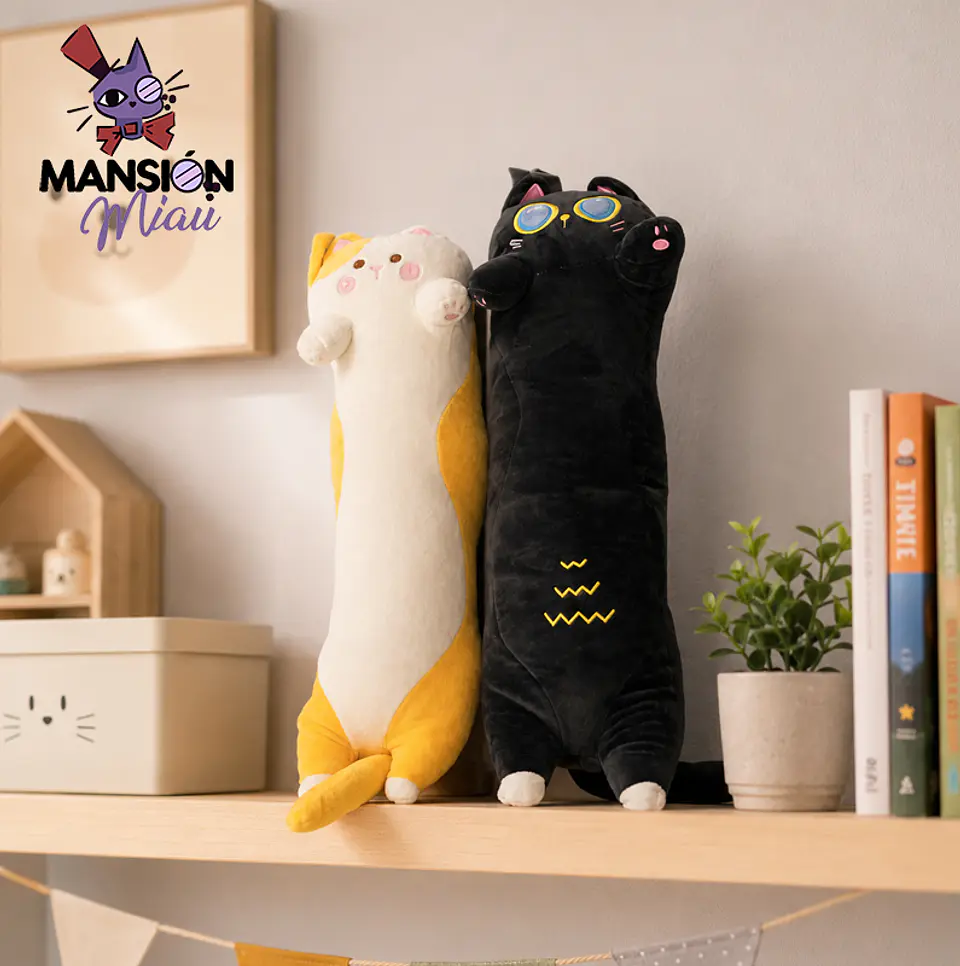PELUCHE GATO BATÓN 50 CMS 1
