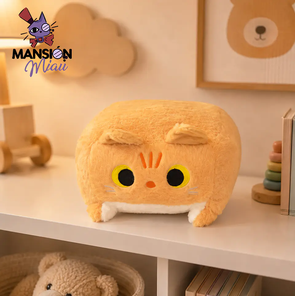 PELUCHE GATO CUBO 30 CMS 5