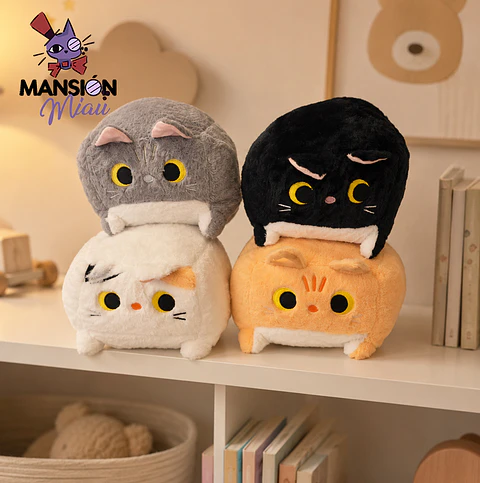 PELUCHE GATO CUBO 30 CMS