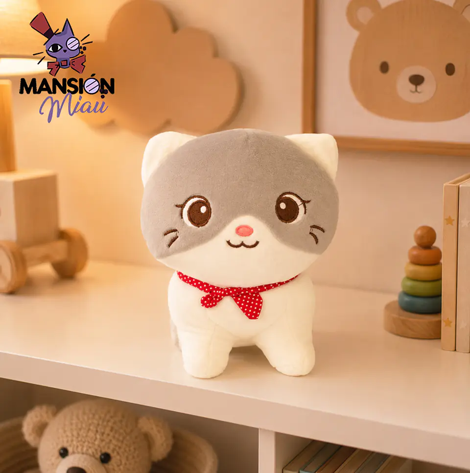 PELUCHE GATO CON PAÑUELO 4