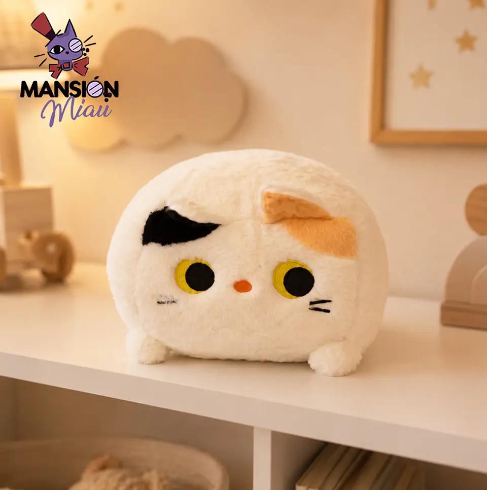 PELUCHE GATO CUBO 35 CMS 2