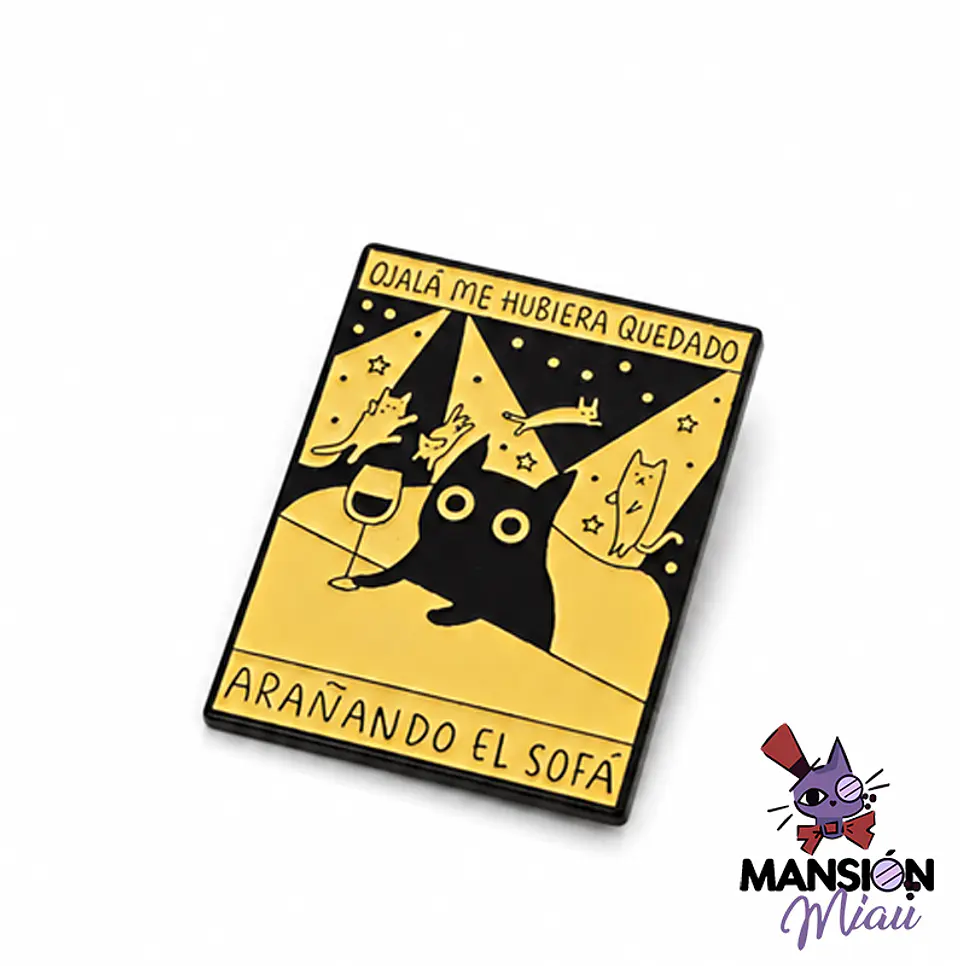 PIN METALICO GATO VARIEDADES 31