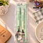 SET DE TENEDOR Y CUCHARA GATITOS CUTE - Miniatura 5