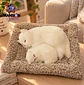 ADORNO PELUCHE GATO DURMIENTO - Miniatura 3