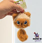 LLAVERO BAG CHARM GATITO PELUDO QUE TIEMBLA - Miniatura 6
