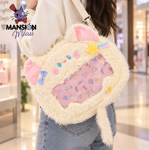 CARTERA GATUNA PELUDITA