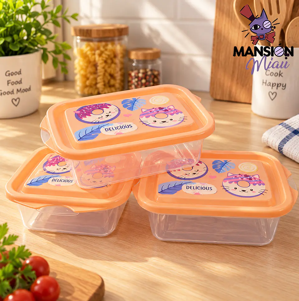 SET 3 POTES DE COMIDA GATUNO 2