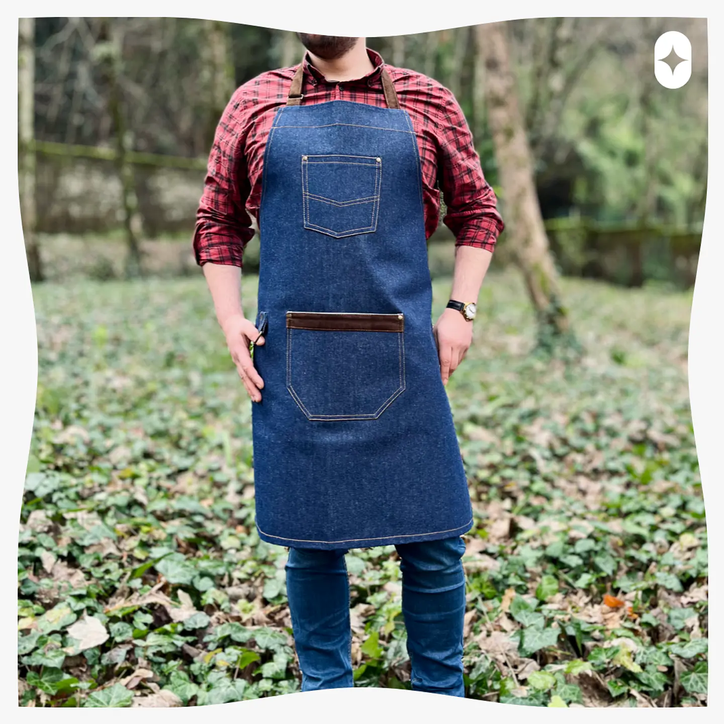 Pechera Labora Azul 10