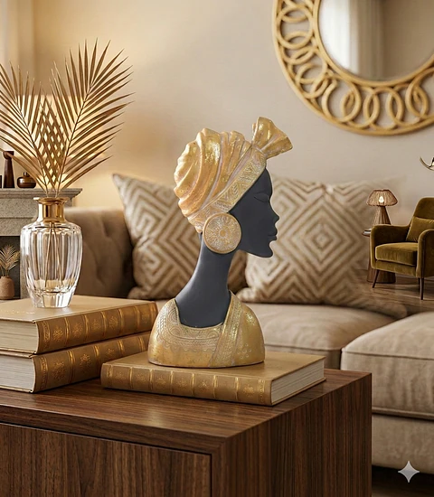 Centro de Mesa "Esencia Africana" – Arte y Tradición en tu Hogar